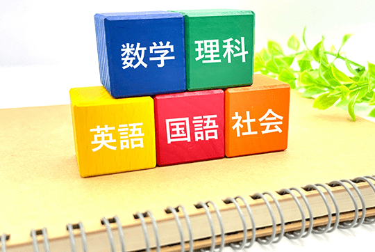 最新学習システムで、5教科すべてを強化